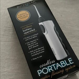 Interplak by Conair Cordless Portable Water Flossing System